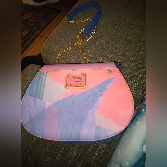 Loungefly Disney Pocahontas Colors of the Wind Crossbody Bag - Picture 2 of 3